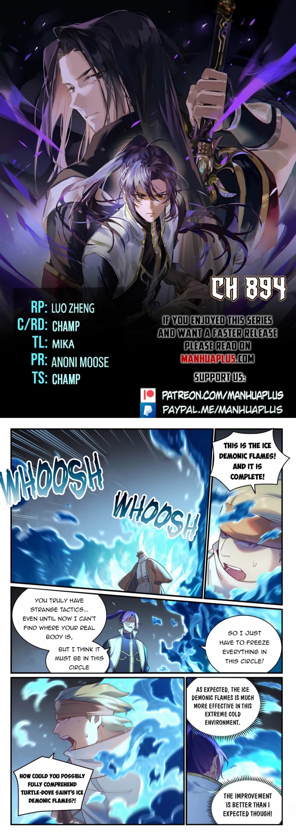 Apotheosis Chapter 886 page 1 - Chapter 886