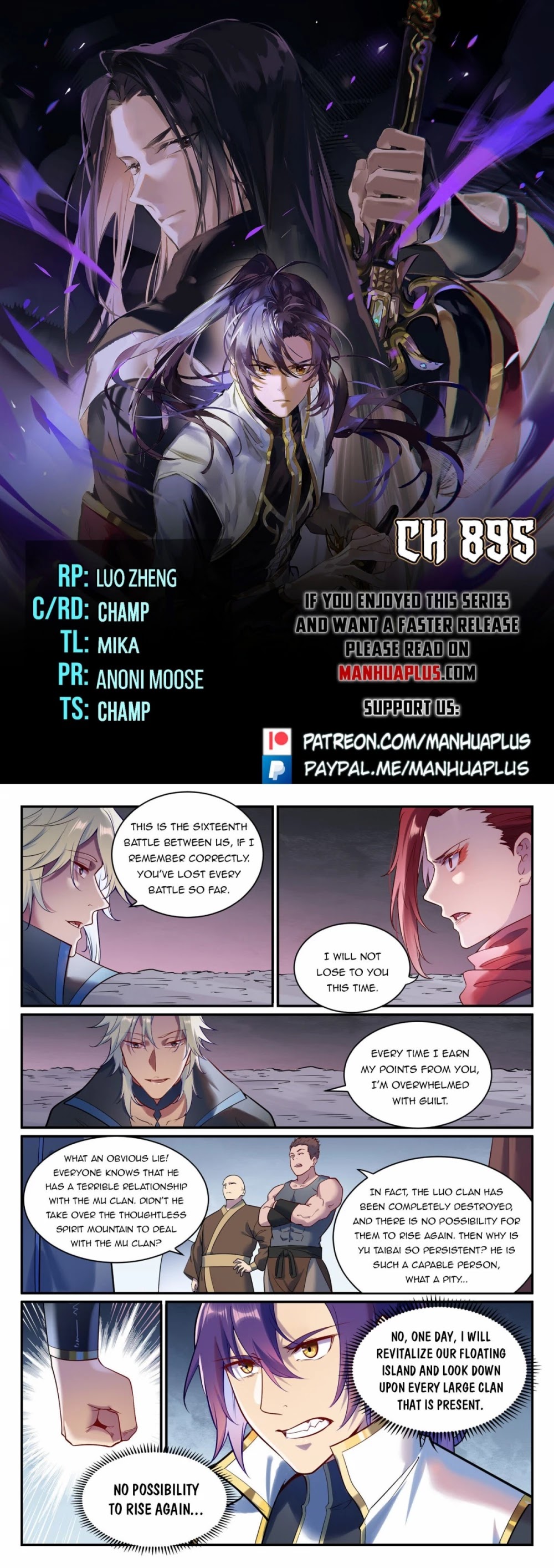 Apotheosis Chapter 887 page 1 - Chapter 887