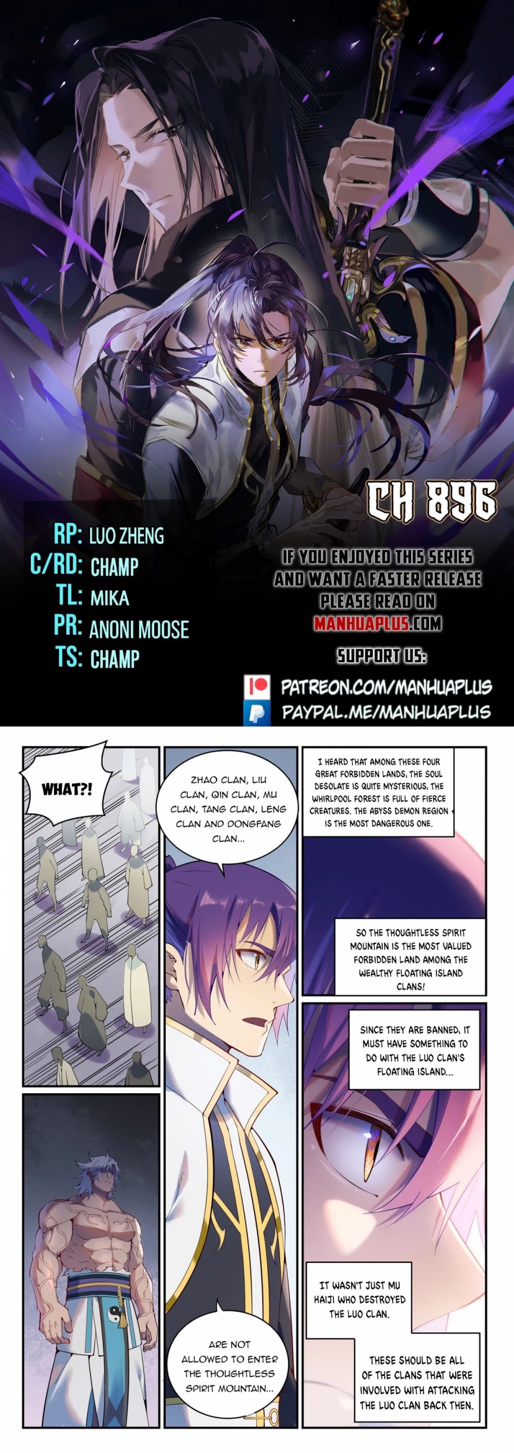 Apotheosis Chapter 888 page 1 - Chapter 888