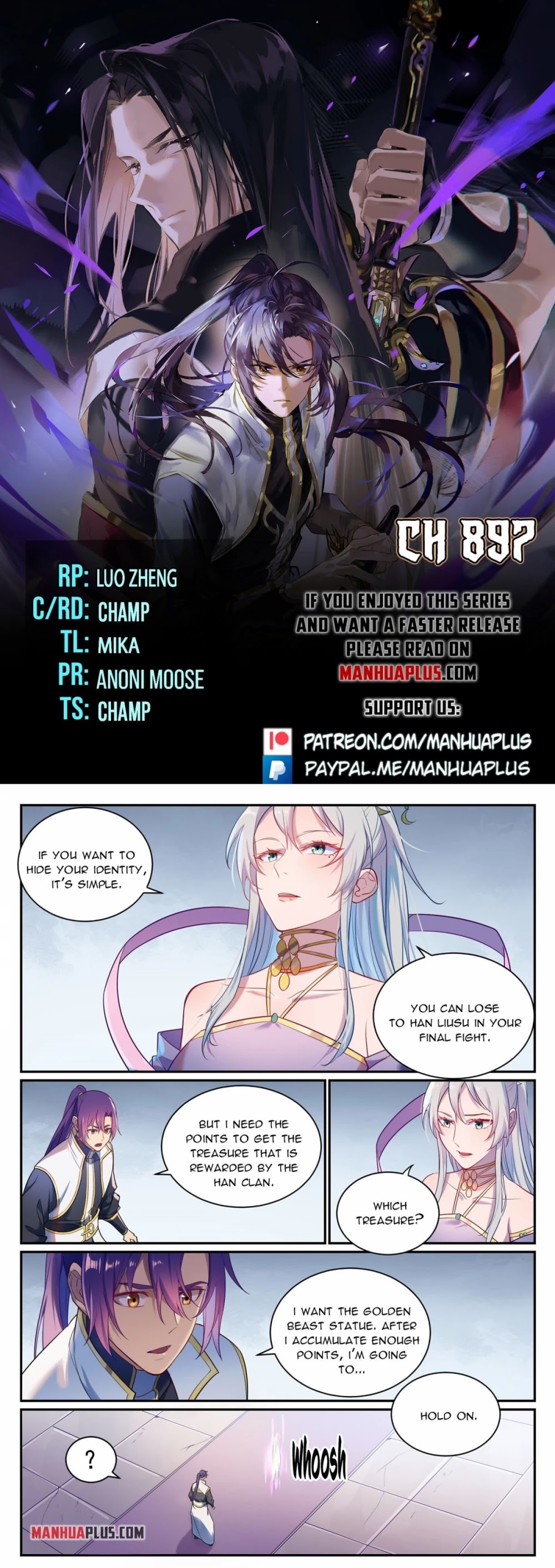 Apotheosis Chapter 889 page 1 - Chapter 889