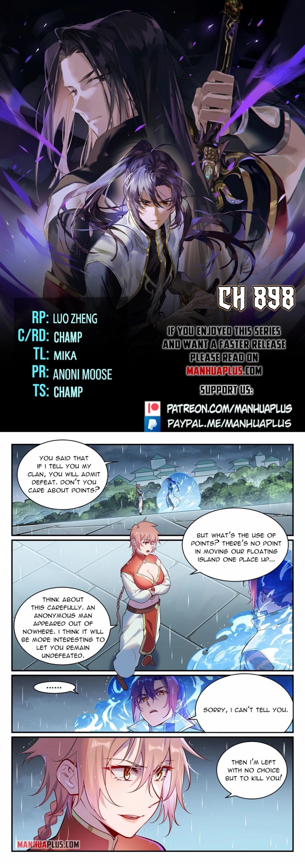 Apotheosis Chapter 890 page 1 - Chapter 890