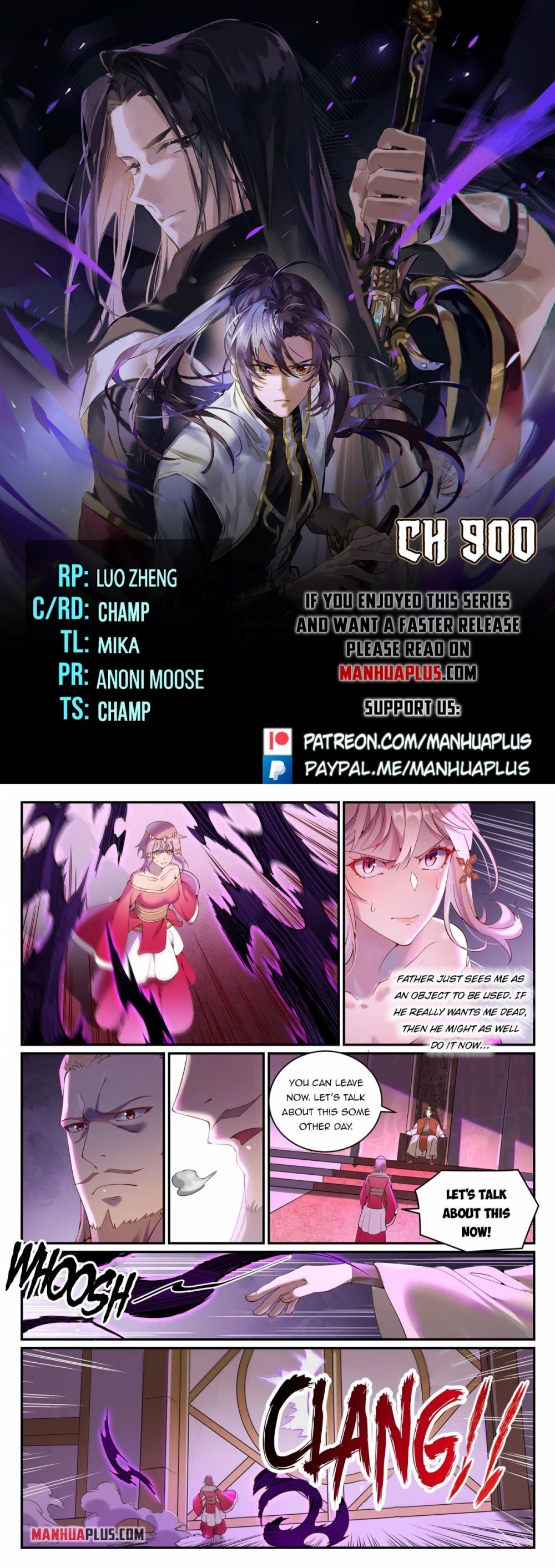 Apotheosis Chapter 892 page 1 - Chapter 892