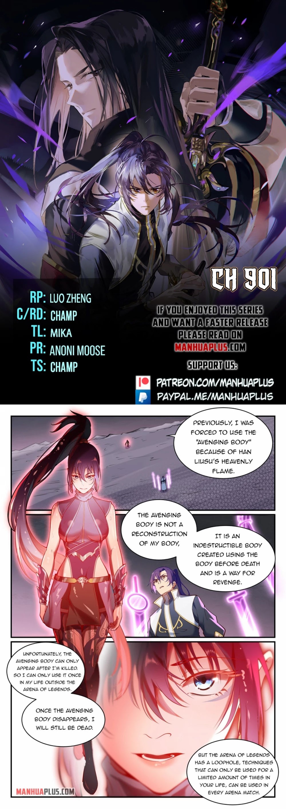 Apotheosis Chapter 893 page 1 - Chapter 893