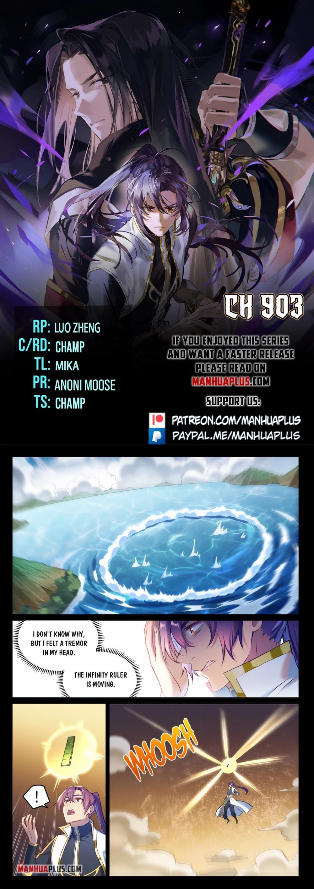 Apotheosis Chapter 895 page 1 - Chapter 895