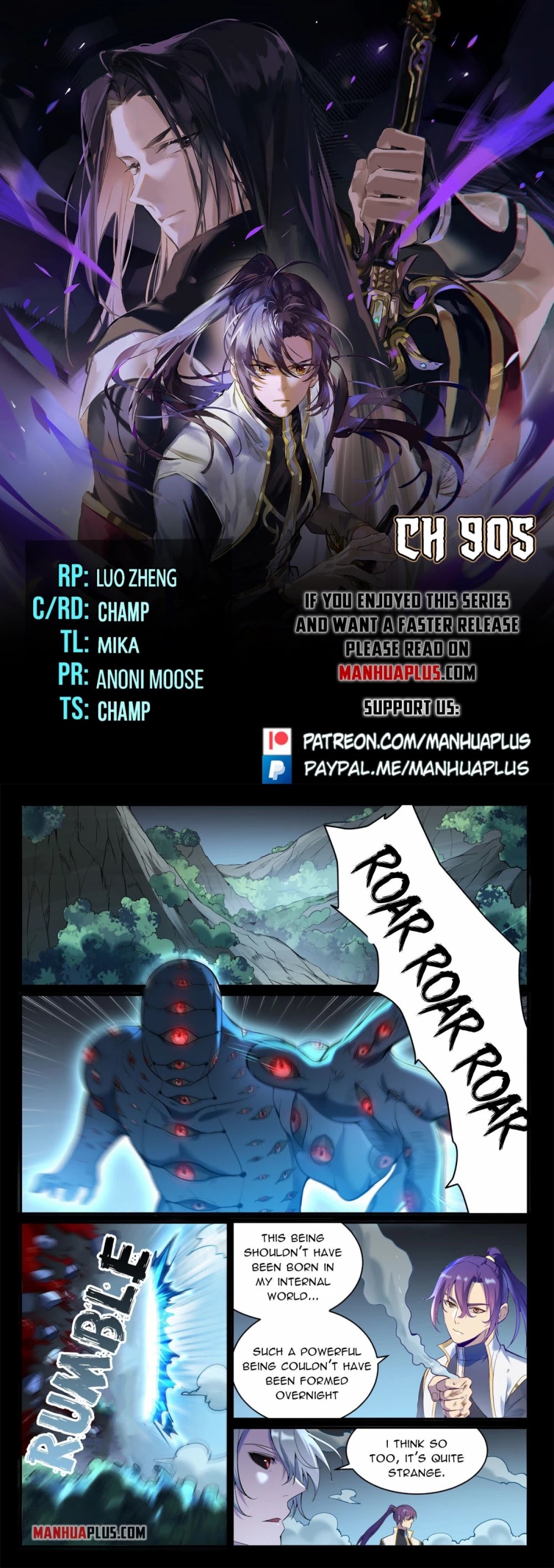 Apotheosis Chapter 897 page 1 - Chapter 897