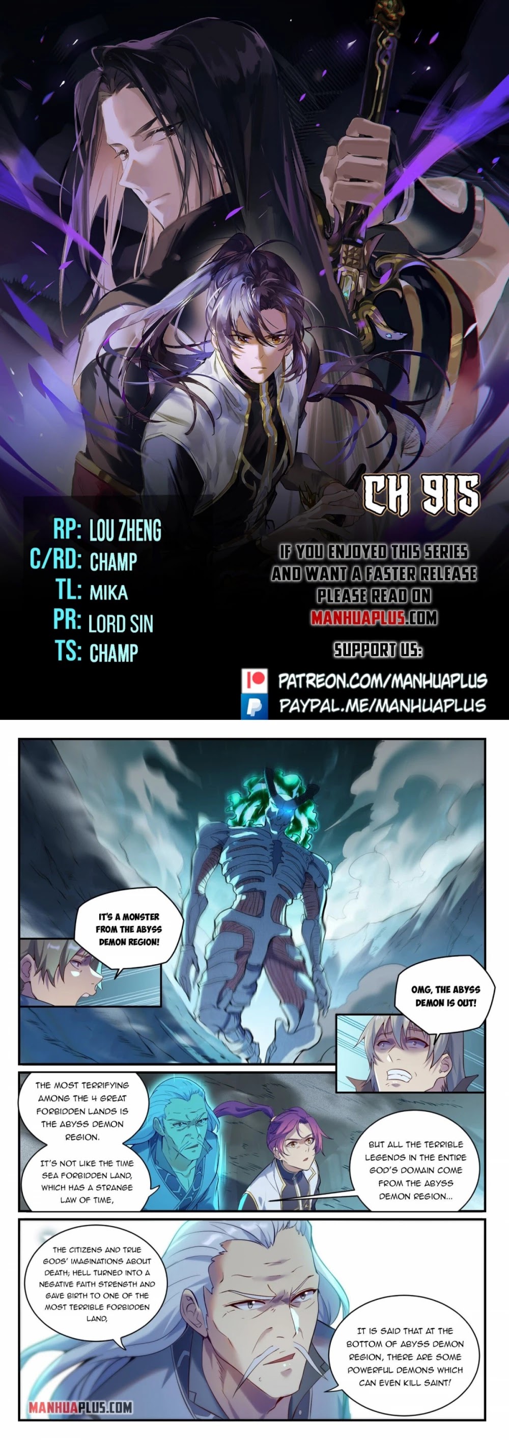 Apotheosis Chapter 907 page 1 - Chapter 907