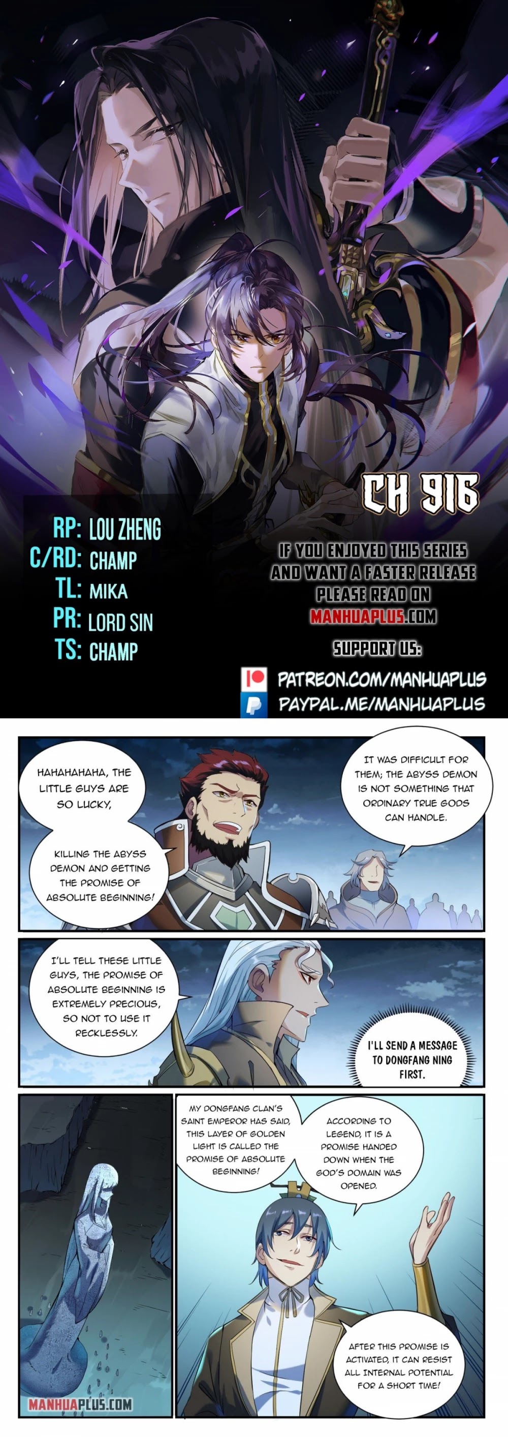 Apotheosis Chapter 908 page 1 - Chapter 908