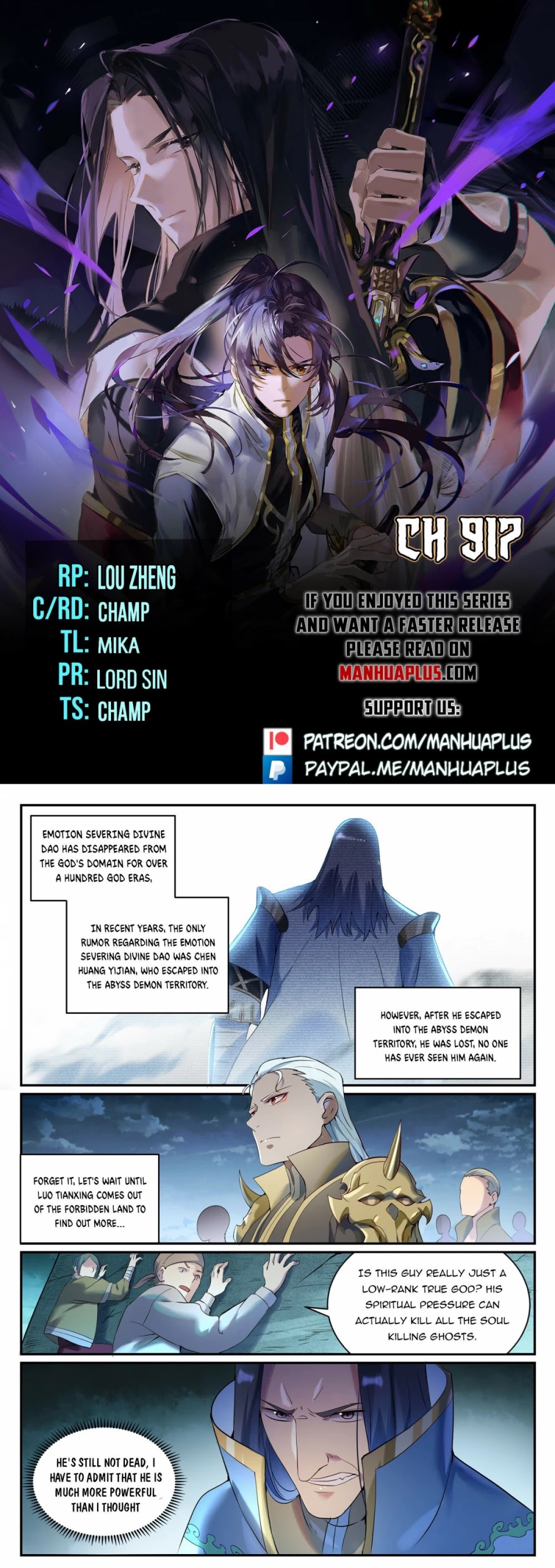 Apotheosis Chapter 909 page 1 - Chapter 909