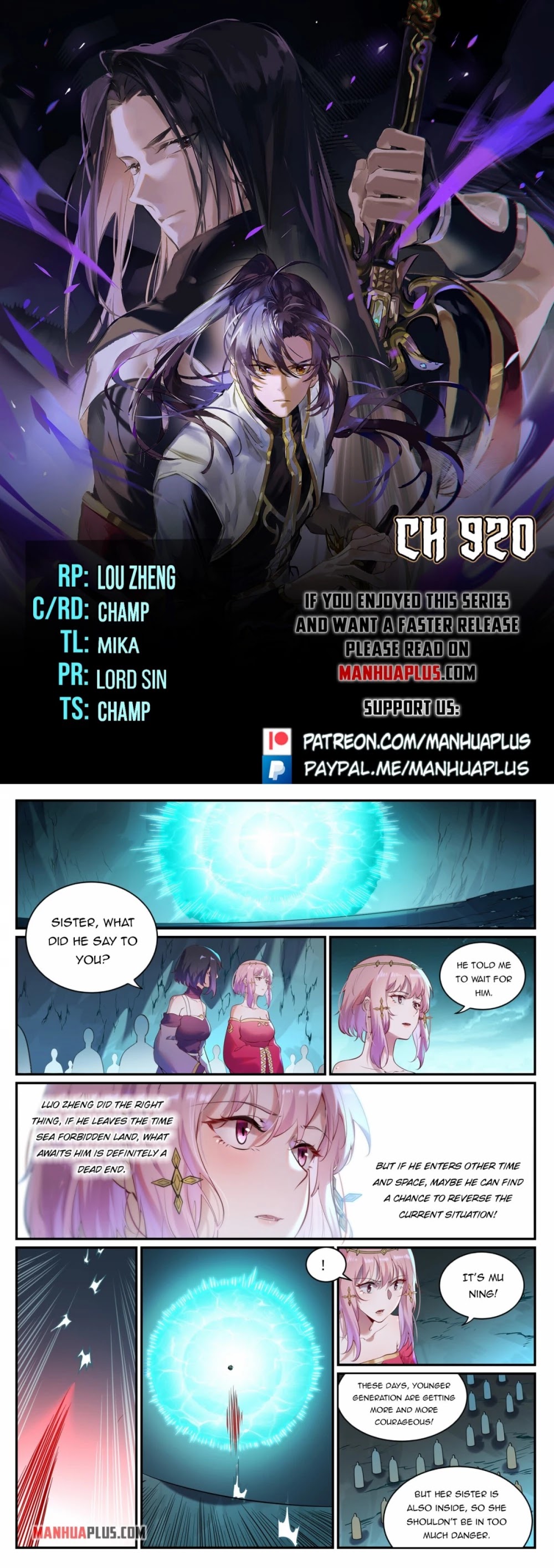 Apotheosis Chapter 912 page 1 - Chapter 912