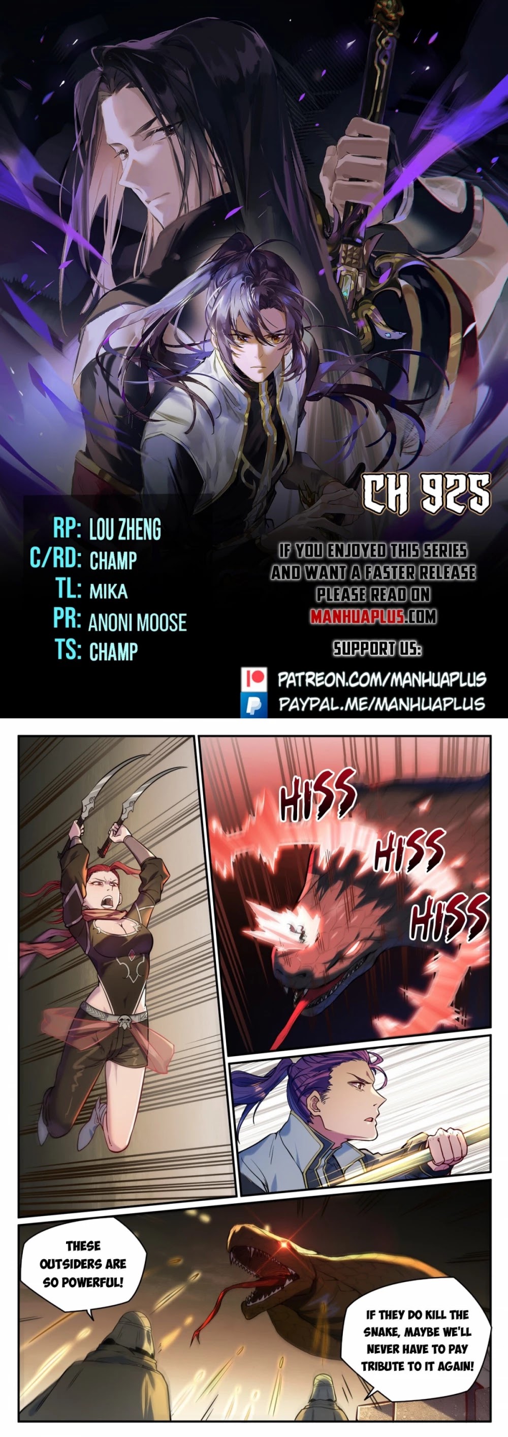 Apotheosis Chapter 917 page 1 - Chapter 917