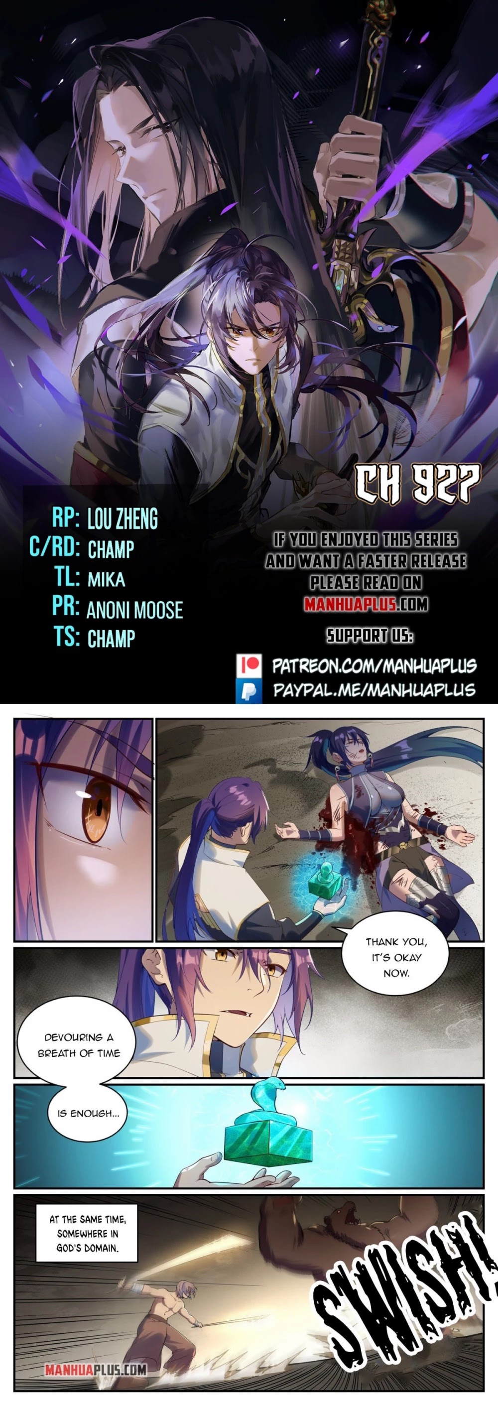 Apotheosis Chapter 919 page 1 - Chapter 919