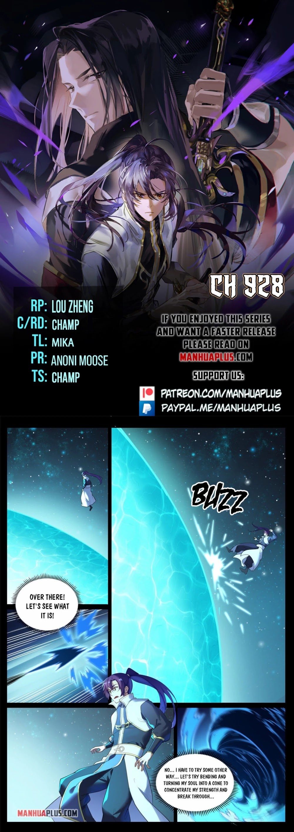 Apotheosis Chapter 920 page 1 - Chapter 920