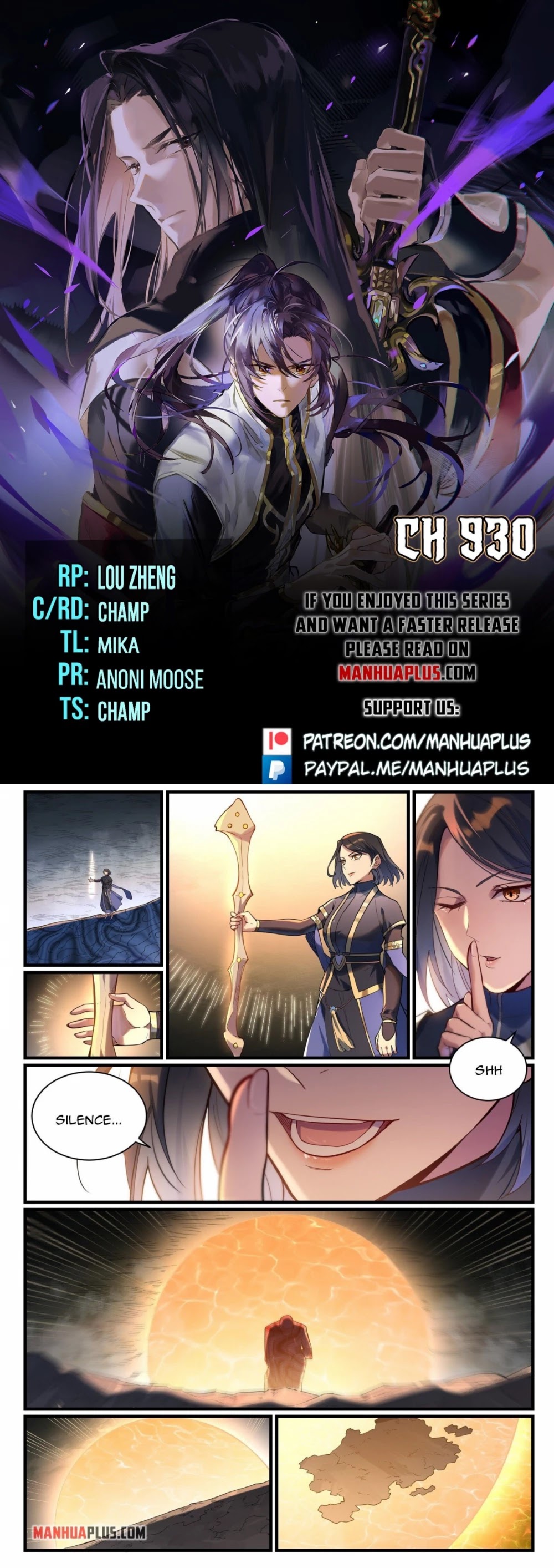 Apotheosis Chapter 922 page 1 - Chapter 922