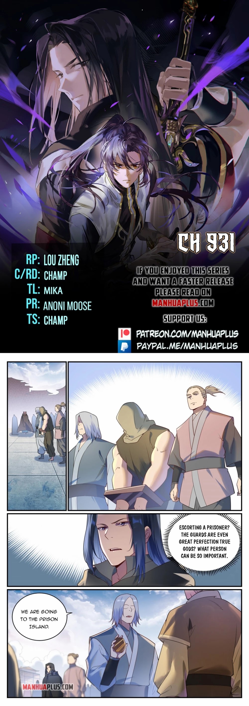 Apotheosis Chapter 923 page 1 - Chapter 923