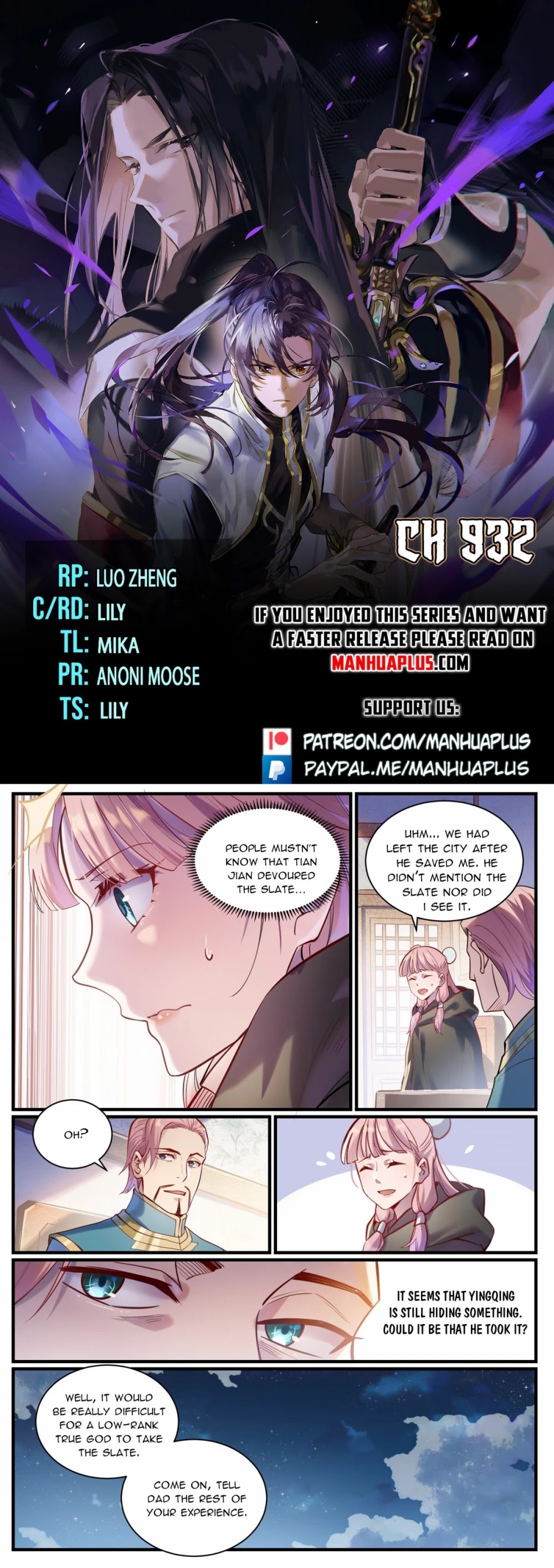 Apotheosis Chapter 924 page 1 - Chapter 924