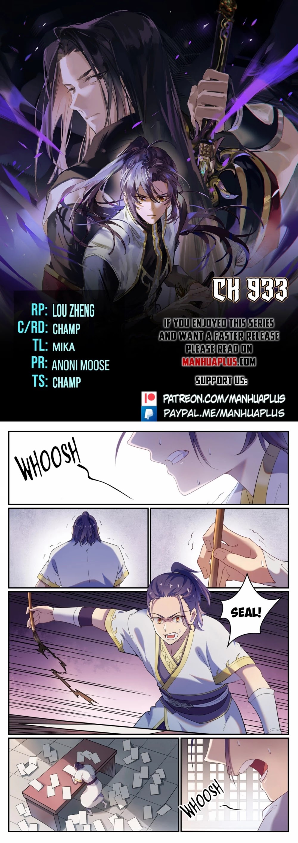 Apotheosis Chapter 925 page 1 - Chapter 925