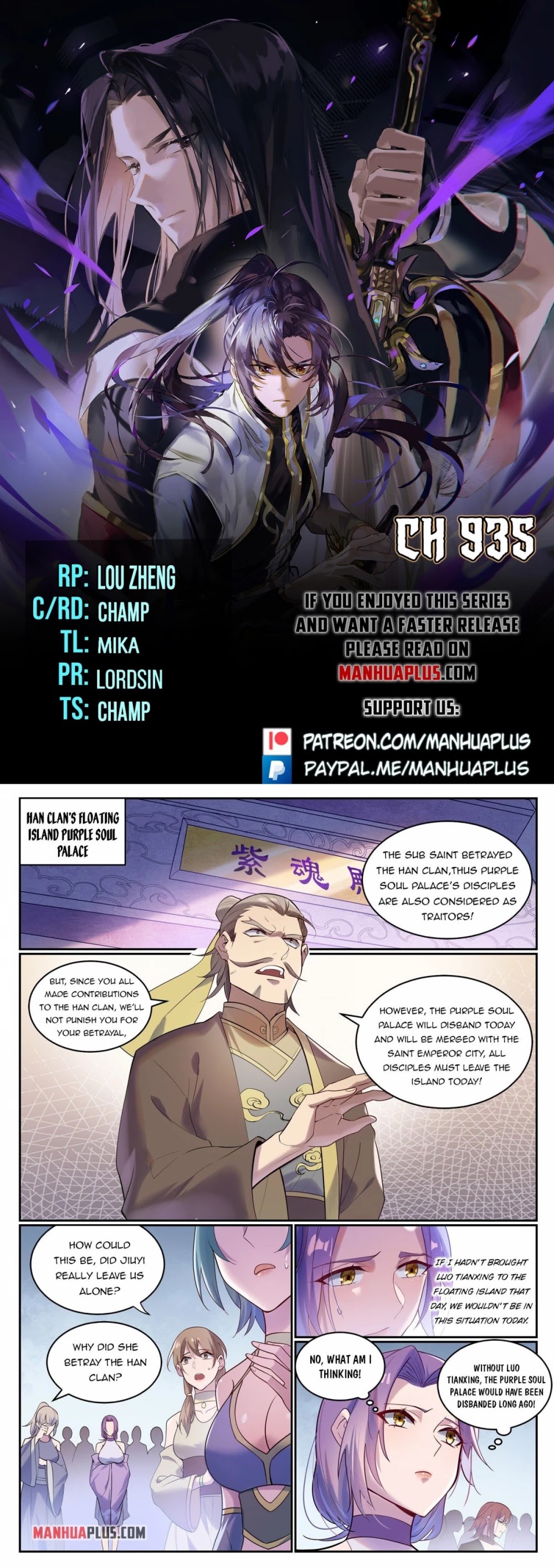 Apotheosis Chapter 927 page 1 - Chapter 927