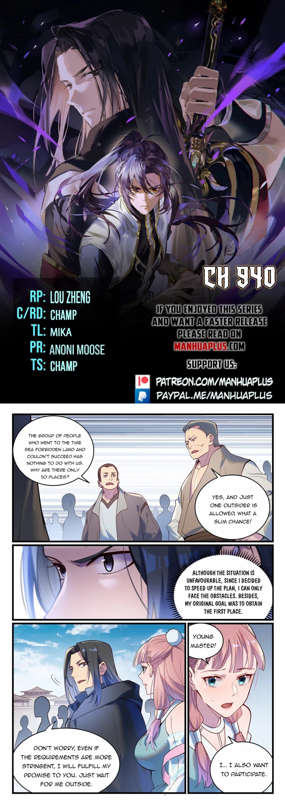 Apotheosis Chapter 932 page 1 - Chapter 932