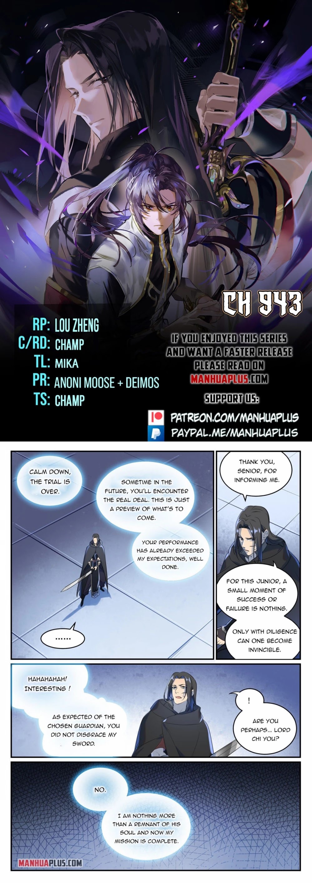 Apotheosis Chapter 935 page 1 - Chapter 935