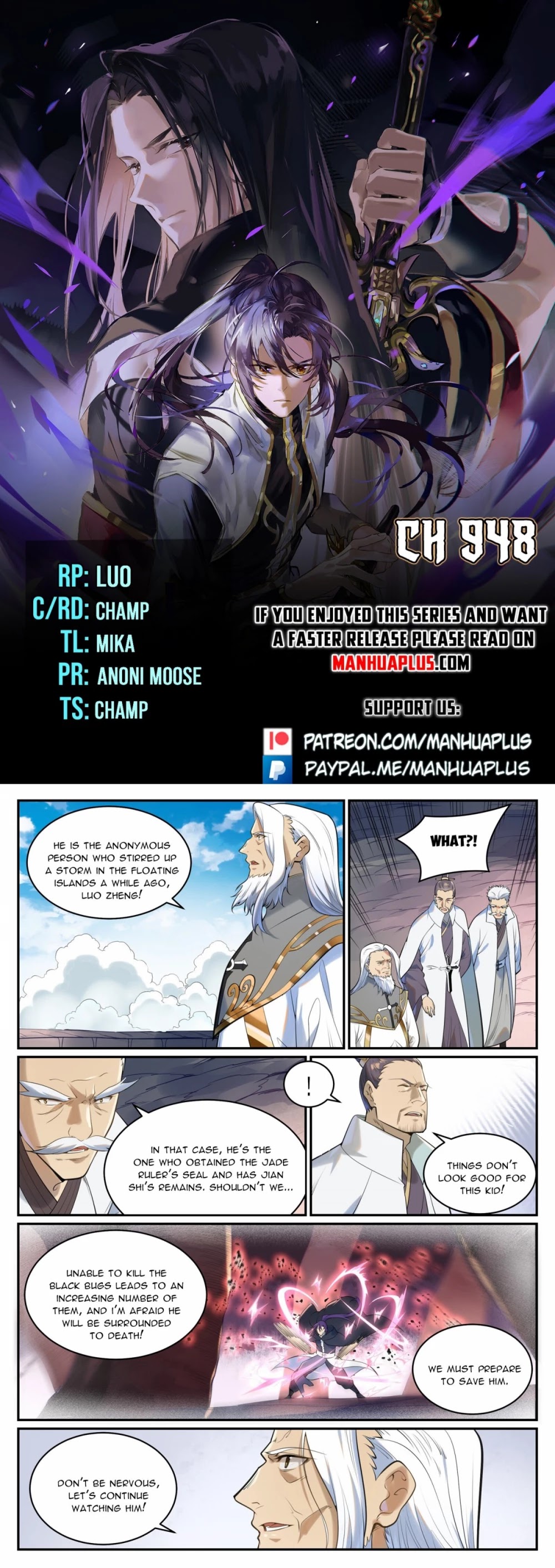 Apotheosis Chapter 940 page 1 - Chapter 940