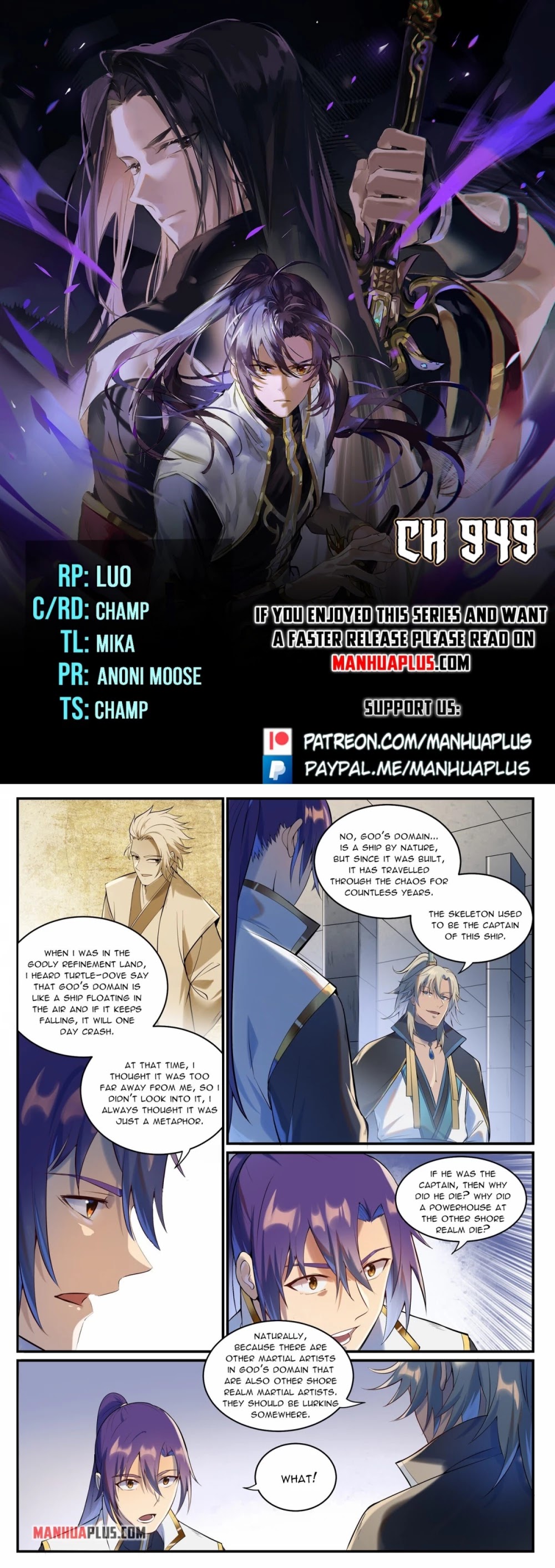 Apotheosis Chapter 941 page 1 - Chapter 941