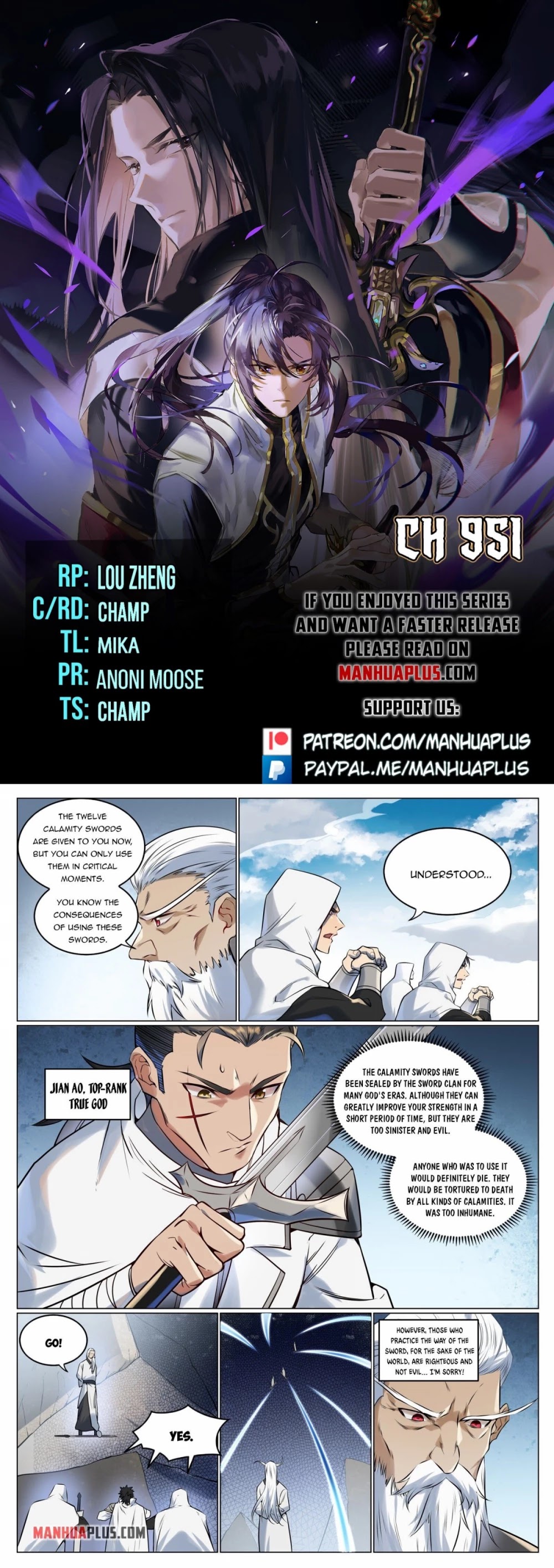 Apotheosis Chapter 943 page 1 - Chapter 943