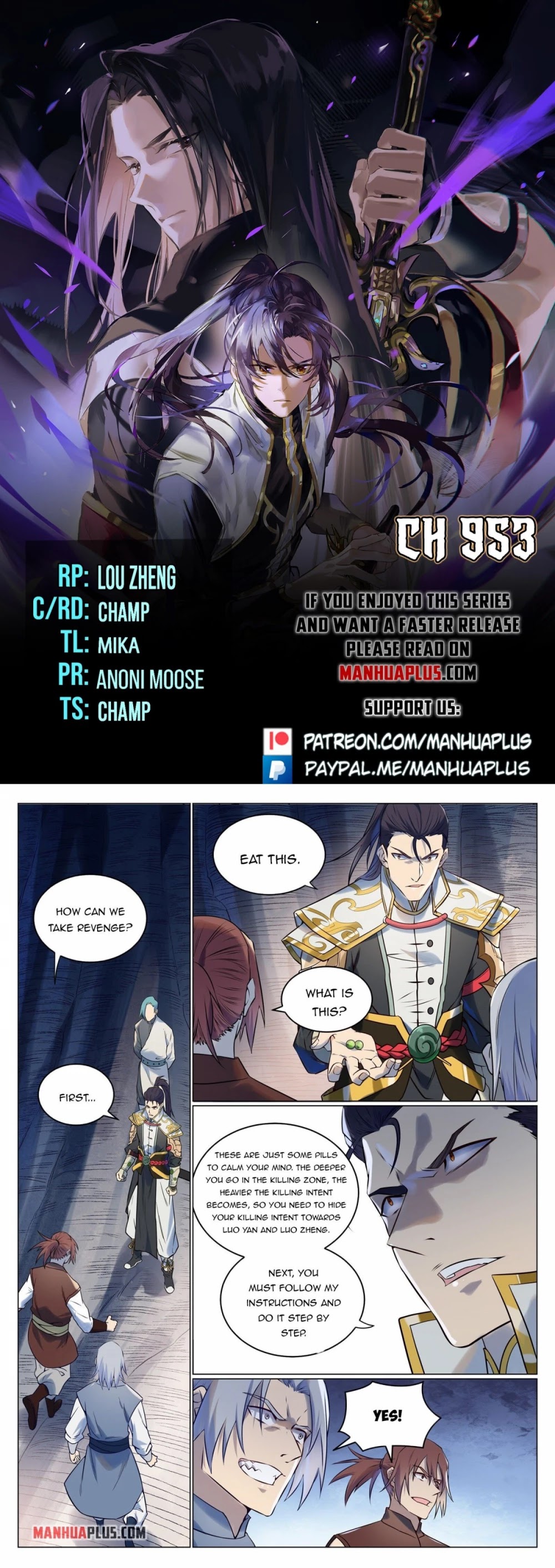 Apotheosis Chapter 945 page 1 - Chapter 945