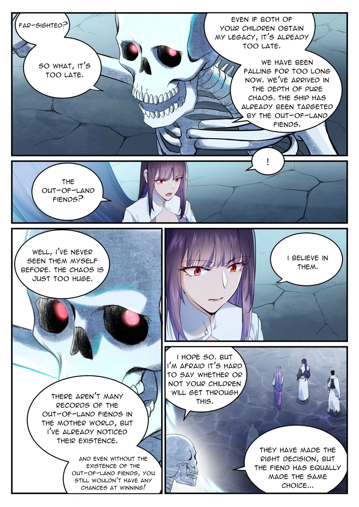 Apotheosis Chapter 951 page 4 - Chapter 951