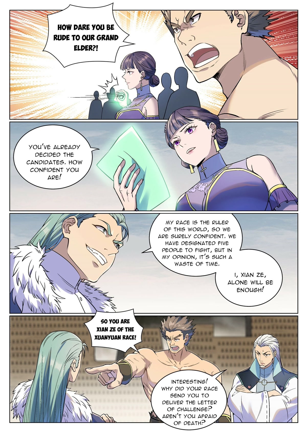 Apotheosis Chapter 986 page 6 - Chapter 986