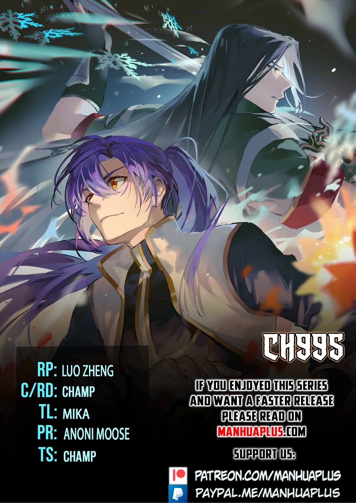 Apotheosis Chapter 987 page 1 - Chapter 987