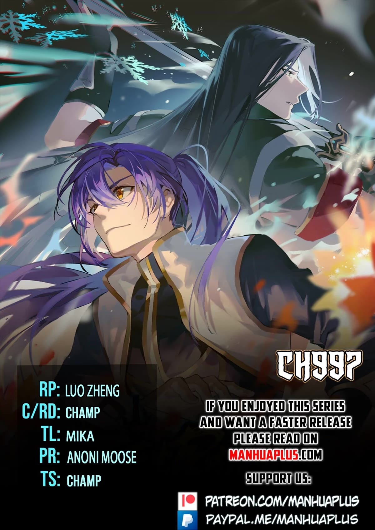 Apotheosis Chapter 989 page 1 - Chapter 989