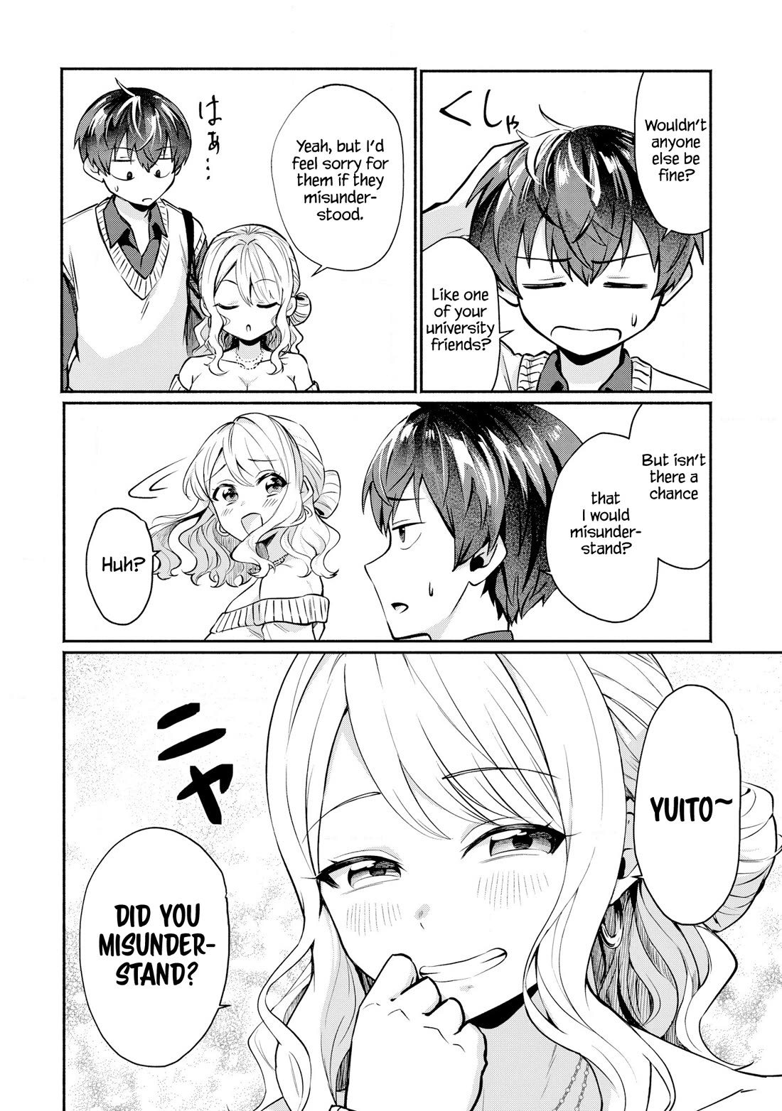 Apparently, My Childhood Friend’s Older Sister, Who is Called a Gal Nowadays, is a Yandere Who Pathologically Loves Me Chapter 1 page 24 - Chapter 1: Because Yuito has a lot of good points