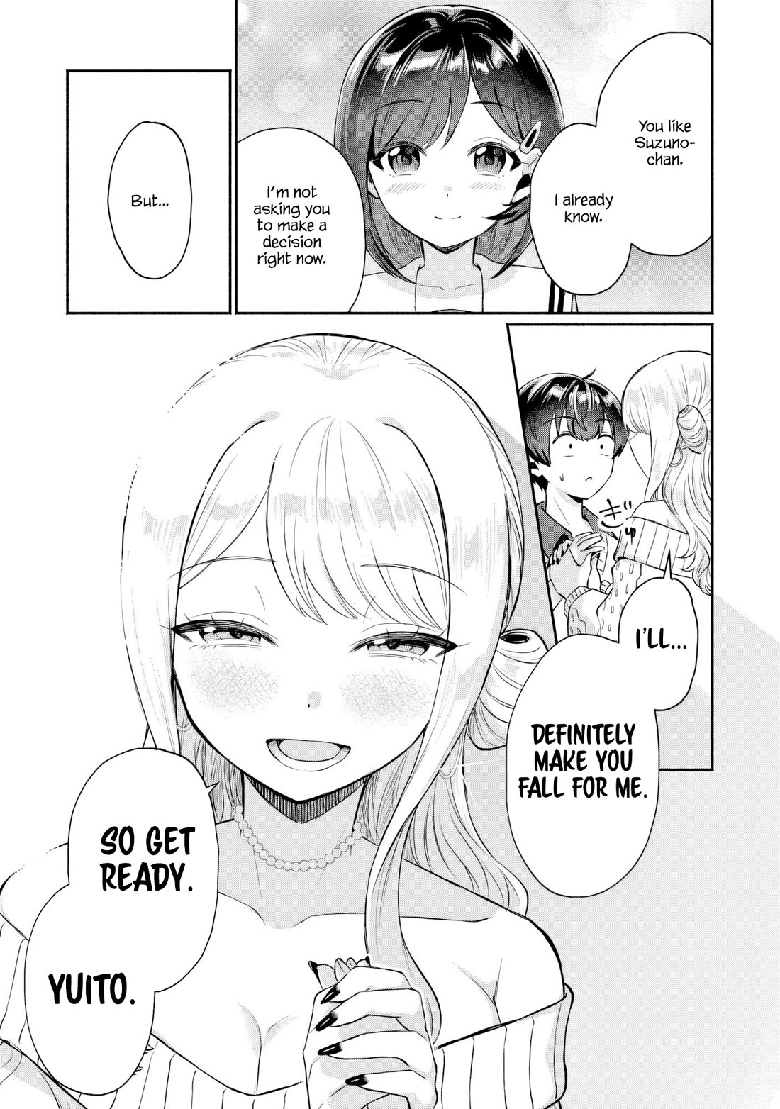 Apparently, My Childhood Friend’s Older Sister, Who is Called a Gal Nowadays, is a Yandere Who Pathologically Loves Me Chapter 10 page 14 - Chapter 10: Of course, when I say ‘like’ I mean ‘love’