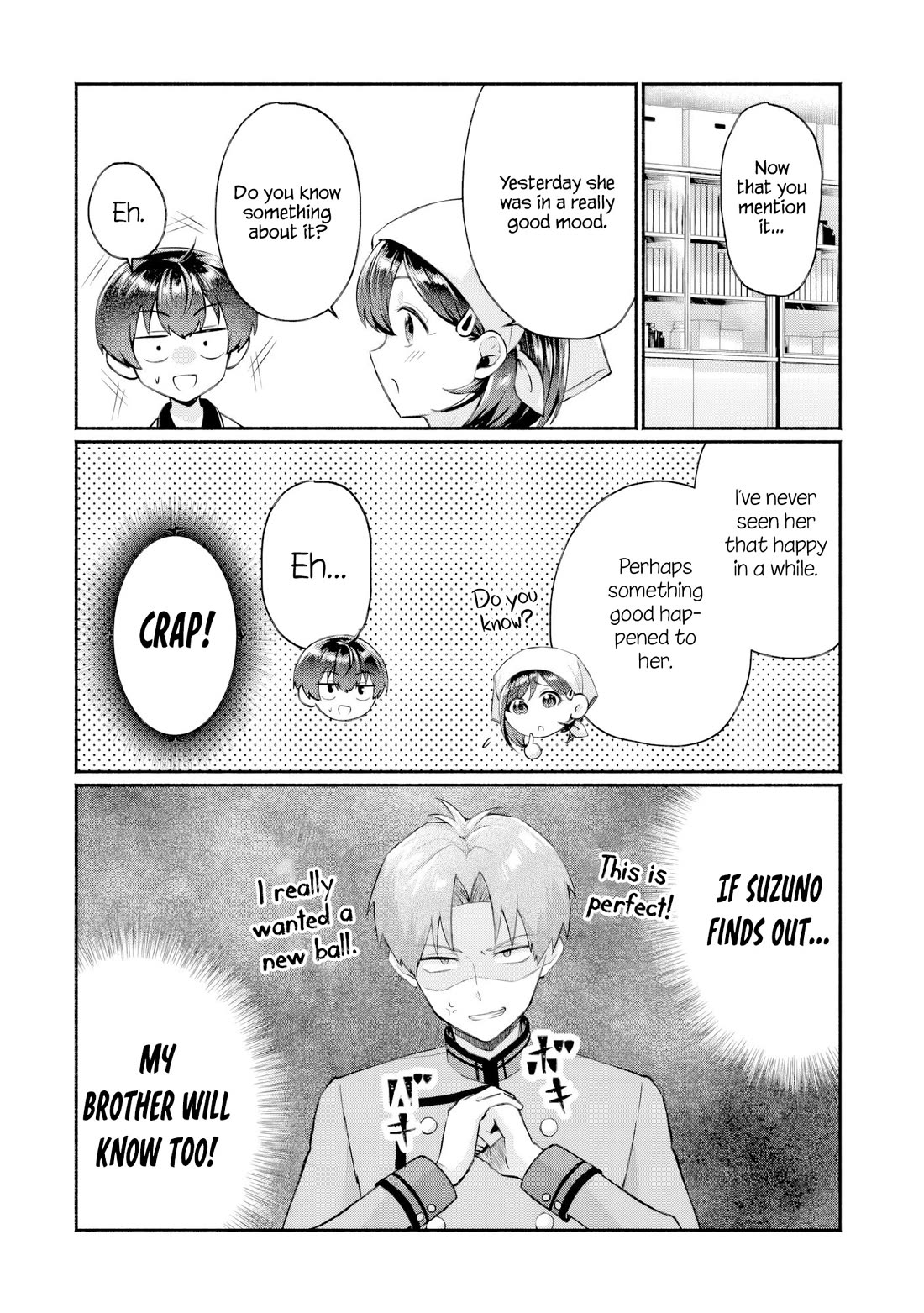 Apparently, My Childhood Friend’s Older Sister, Who is Called a Gal Nowadays, is a Yandere Who Pathologically Loves Me Chapter 11 page 12 - Chapter 11: Do you need a reason to talk to someone you like?