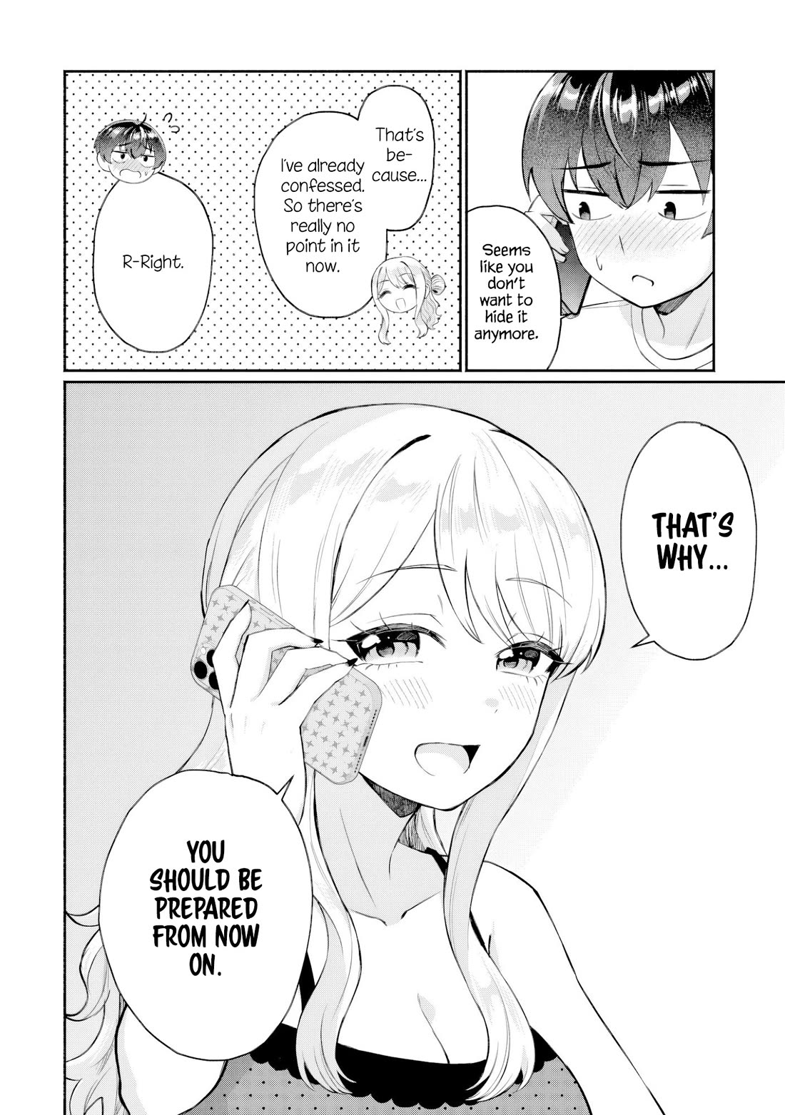 Apparently, My Childhood Friend’s Older Sister, Who is Called a Gal Nowadays, is a Yandere Who Pathologically Loves Me Chapter 11 page 4 - Chapter 11: Do you need a reason to talk to someone you like?