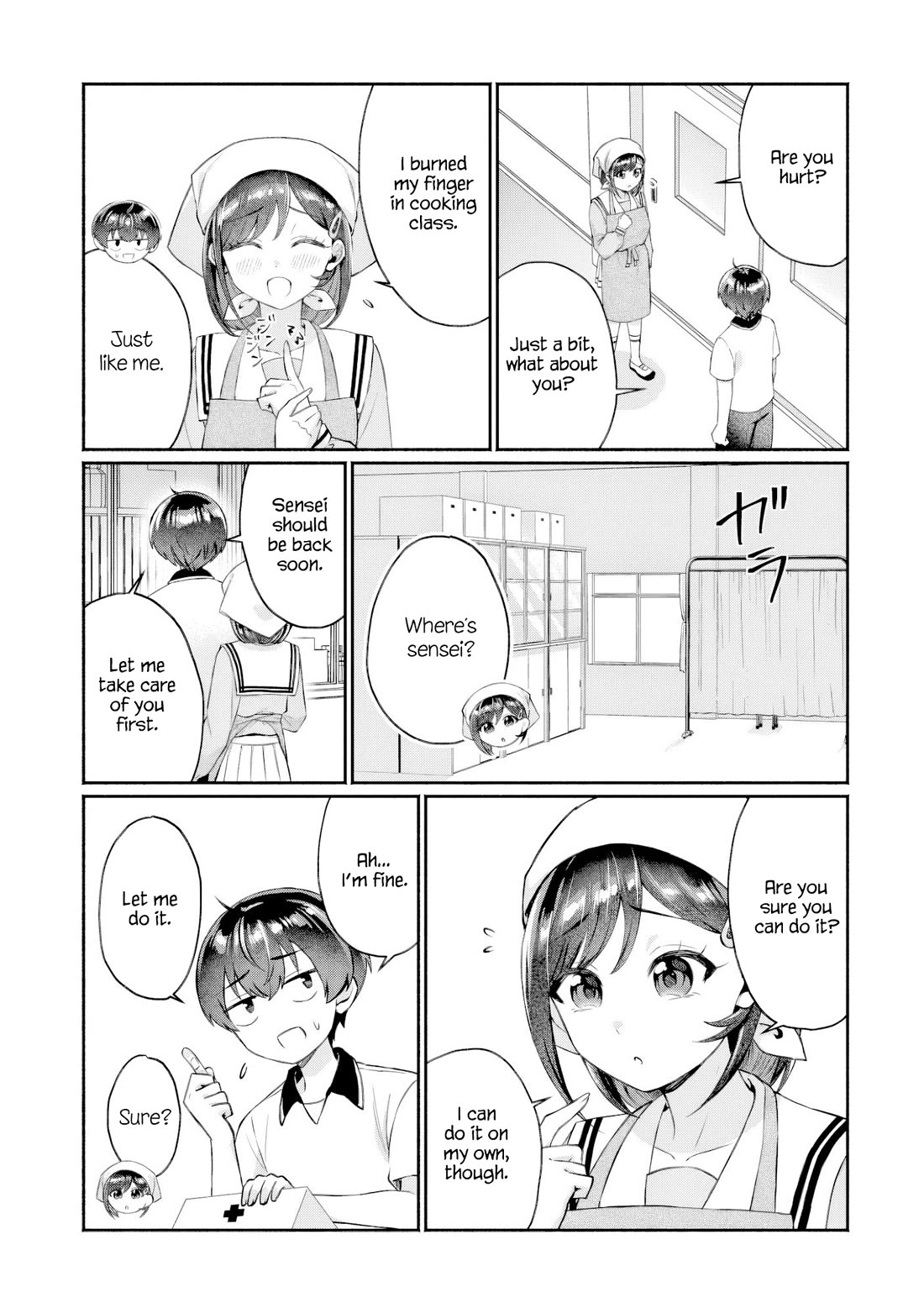 Apparently, My Childhood Friend’s Older Sister, Who is Called a Gal Nowadays, is a Yandere Who Pathologically Loves Me Chapter 11 page 9 - Chapter 11: Do you need a reason to talk to someone you like?