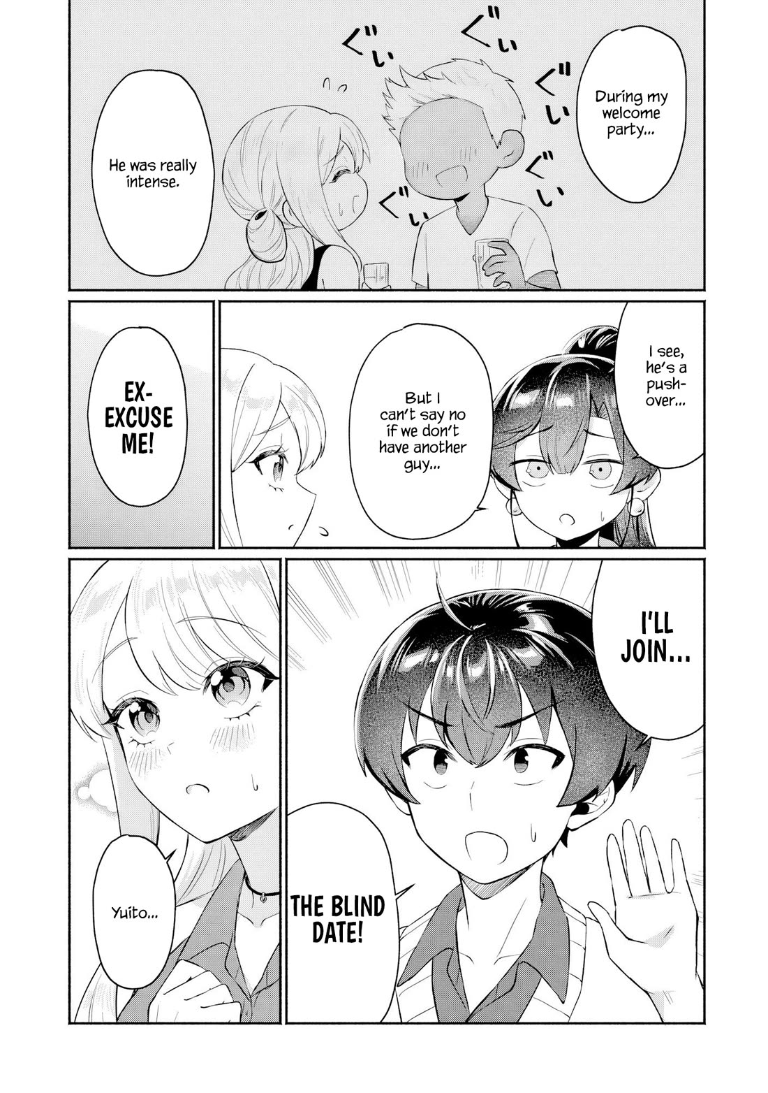 Apparently, My Childhood Friend’s Older Sister, Who is Called a Gal Nowadays, is a Yandere Who Pathologically Loves Me Chapter 13 page 13 - Chapter 13: Well then, I’ll join the blind date