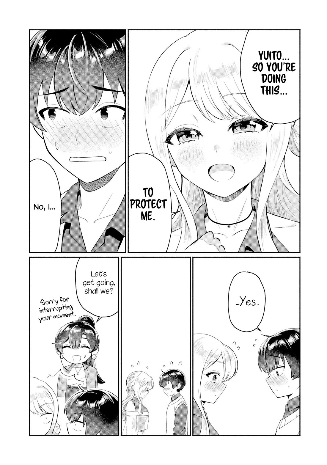Apparently, My Childhood Friend’s Older Sister, Who is Called a Gal Nowadays, is a Yandere Who Pathologically Loves Me Chapter 13 page 15 - Chapter 13: Well then, I’ll join the blind date