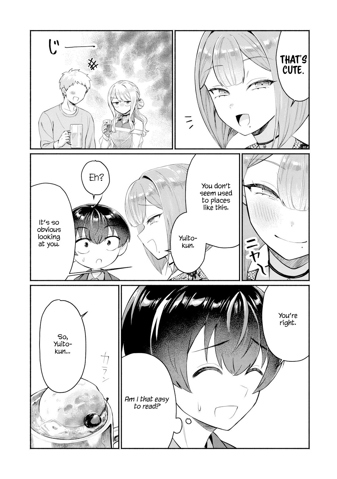 Apparently, My Childhood Friend’s Older Sister, Who is Called a Gal Nowadays, is a Yandere Who Pathologically Loves Me Chapter 13 page 19 - Chapter 13: Well then, I’ll join the blind date