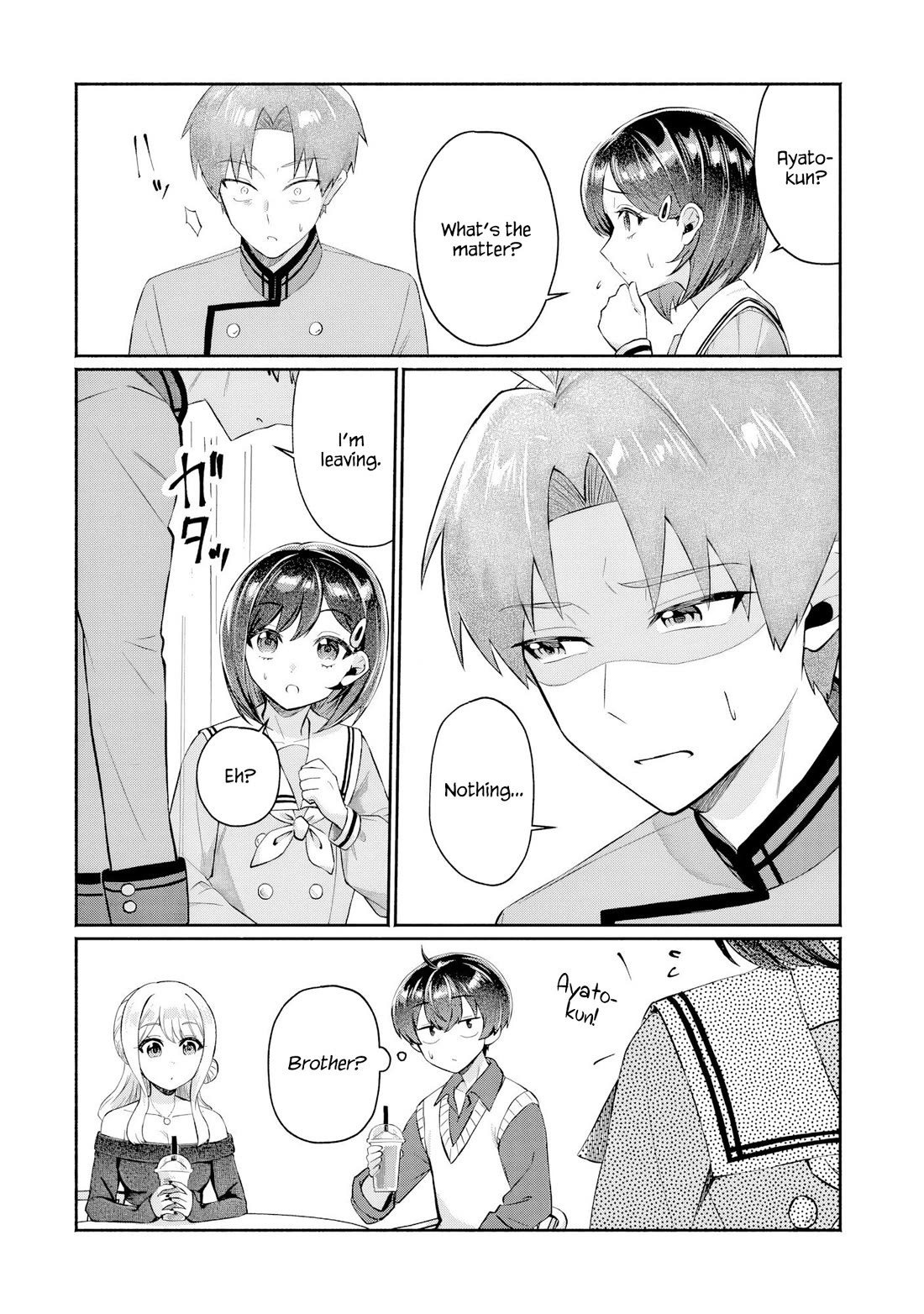 Apparently, My Childhood Friend’s Older Sister, Who is Called a Gal Nowadays, is a Yandere Who Pathologically Loves Me Chapter 13 page 6 - Chapter 13: Well then, I’ll join the blind date
