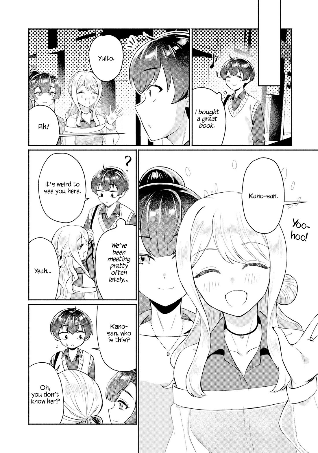 Apparently, My Childhood Friend’s Older Sister, Who is Called a Gal Nowadays, is a Yandere Who Pathologically Loves Me Chapter 13 page 9 - Chapter 13: Well then, I’ll join the blind date