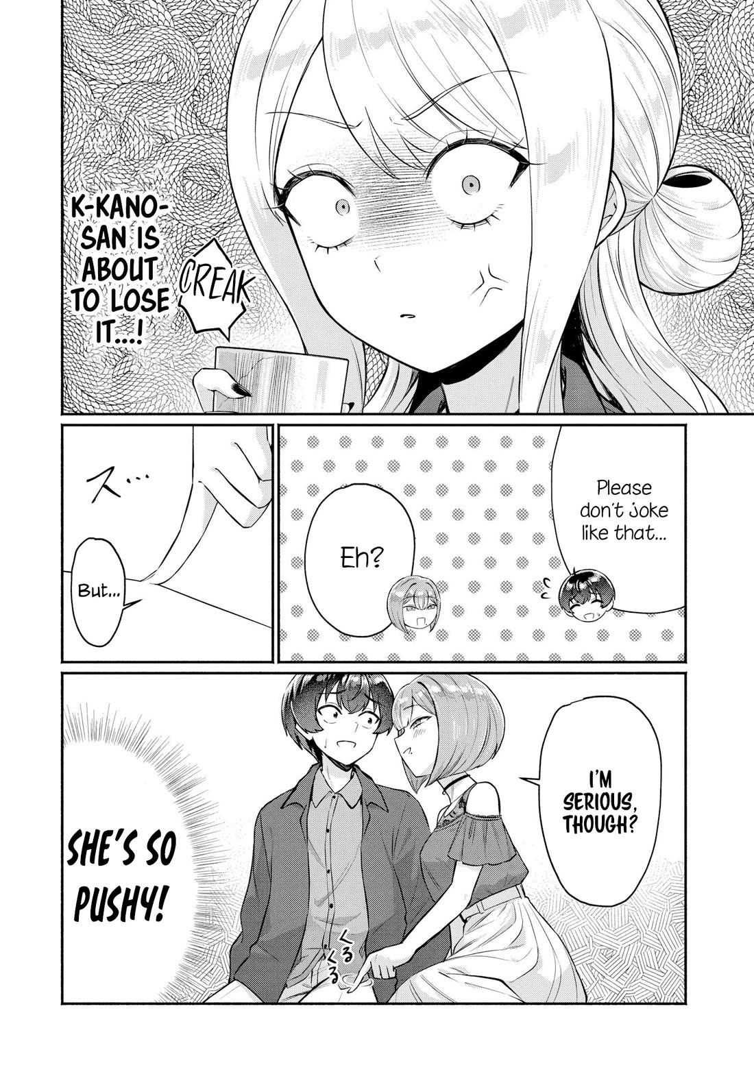 Apparently, My Childhood Friend’s Older Sister, Who is Called a Gal Nowadays, is a Yandere Who Pathologically Loves Me Chapter 14 page 2 - Chapter 14: What would happen if Kano-chan backs off?