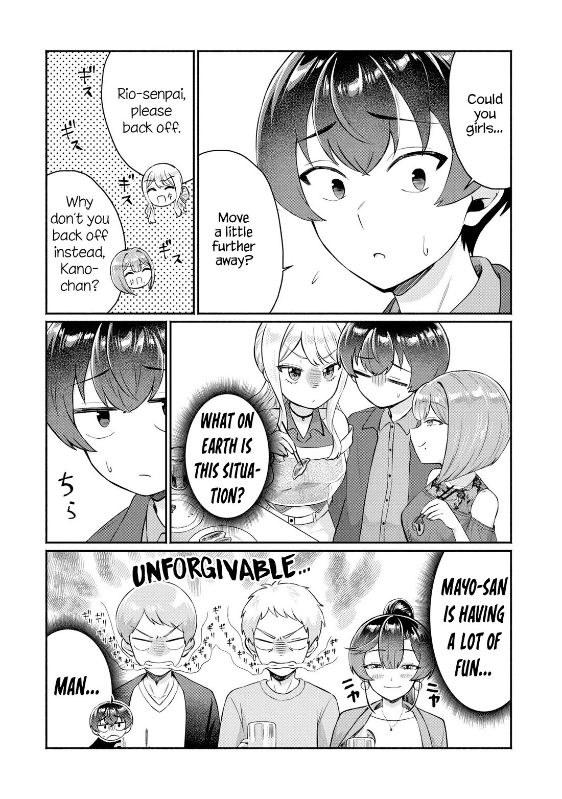Apparently, My Childhood Friend’s Older Sister, Who is Called a Gal Nowadays, is a Yandere Who Pathologically Loves Me Chapter 14 page 6 - Chapter 14: What would happen if Kano-chan backs off?
