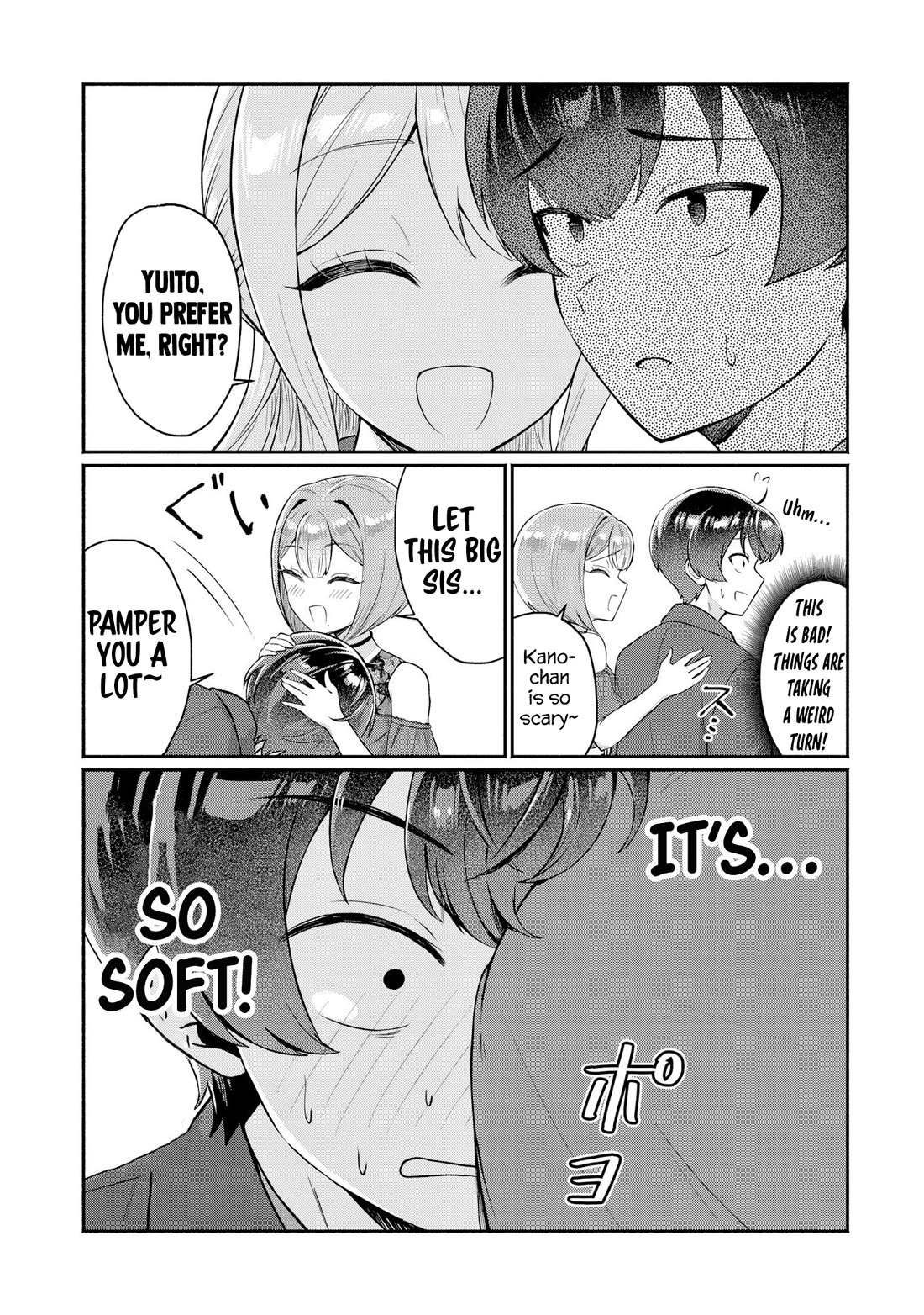 Apparently, My Childhood Friend’s Older Sister, Who is Called a Gal Nowadays, is a Yandere Who Pathologically Loves Me Chapter 14 page 7 - Chapter 14: What would happen if Kano-chan backs off?