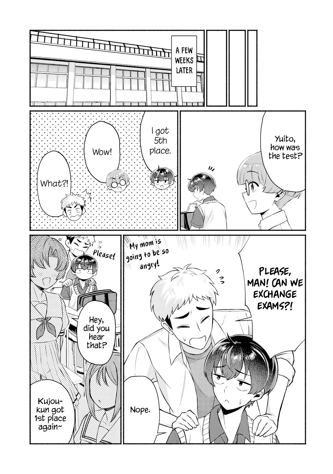 Apparently, My Childhood Friend’s Older Sister, Who is Called a Gal Nowadays, is a Yandere Who Pathologically Loves Me Chapter 15 page 13 - Chapter 15: Because Yuto makes it all messy