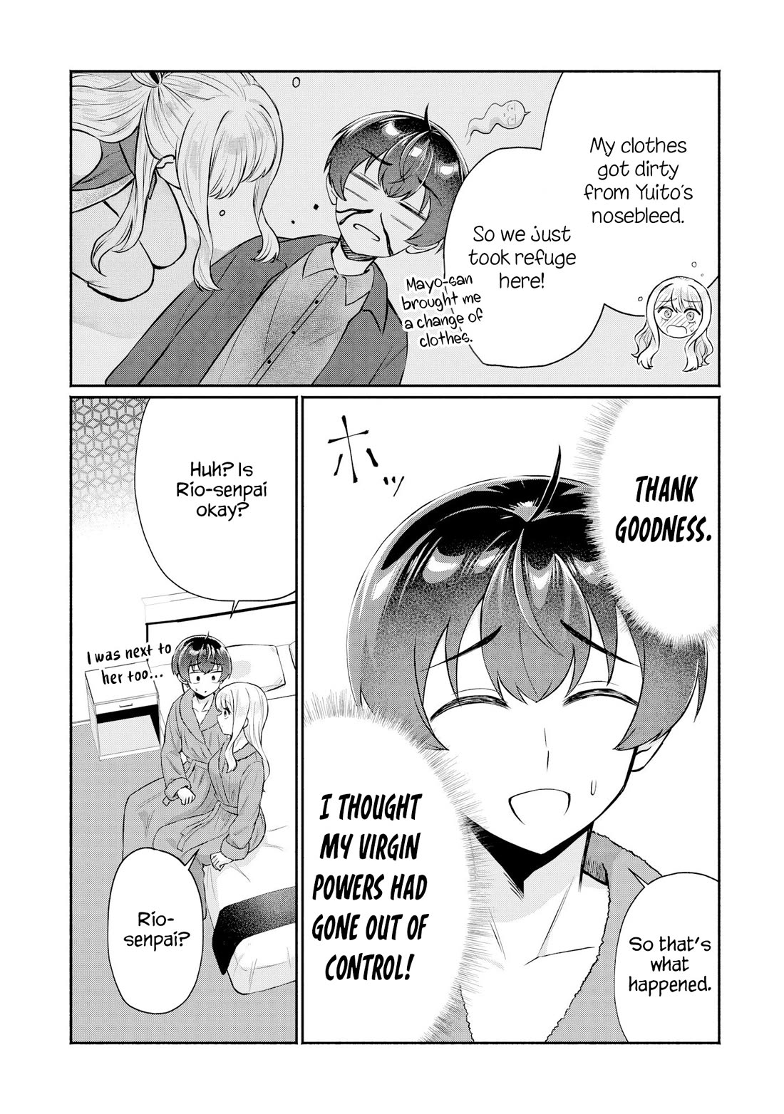 Apparently, My Childhood Friend’s Older Sister, Who is Called a Gal Nowadays, is a Yandere Who Pathologically Loves Me Chapter 15 page 5 - Chapter 15: Because Yuto makes it all messy