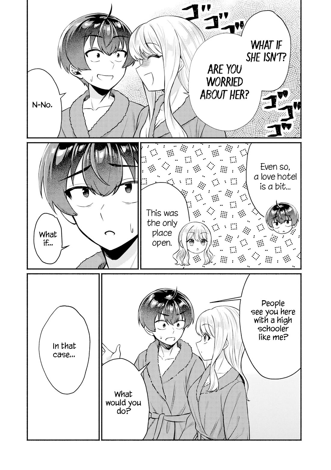 Apparently, My Childhood Friend’s Older Sister, Who is Called a Gal Nowadays, is a Yandere Who Pathologically Loves Me Chapter 15 page 6 - Chapter 15: Because Yuto makes it all messy