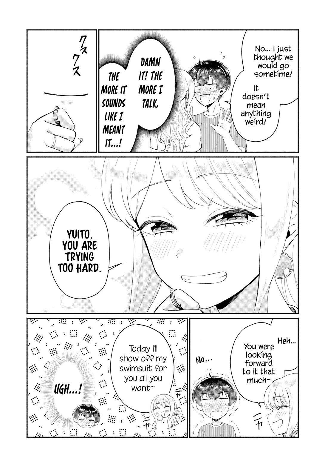 Apparently, My Childhood Friend’s Older Sister, Who is Called a Gal Nowadays, is a Yandere Who Pathologically Loves Me Chapter 16 page 10 - Chapter 16: Wanna touch my boobs as an apology?