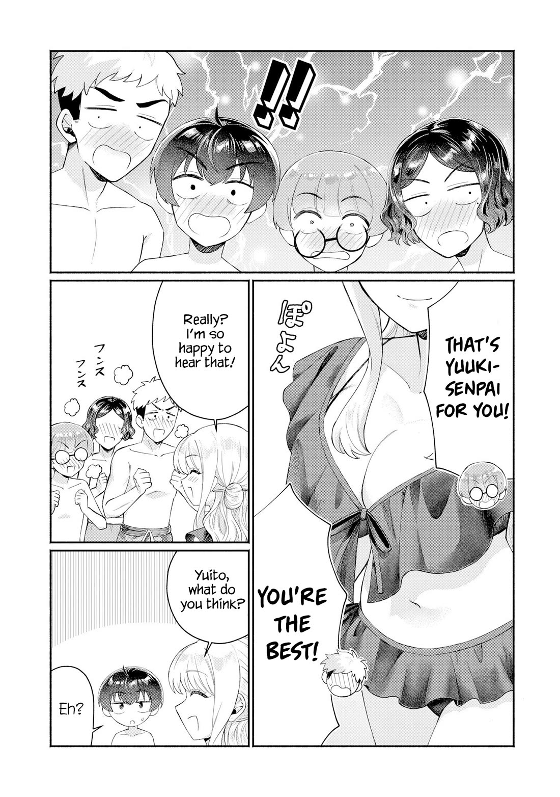 Apparently, My Childhood Friend’s Older Sister, Who is Called a Gal Nowadays, is a Yandere Who Pathologically Loves Me Chapter 16 page 15 - Chapter 16: Wanna touch my boobs as an apology?