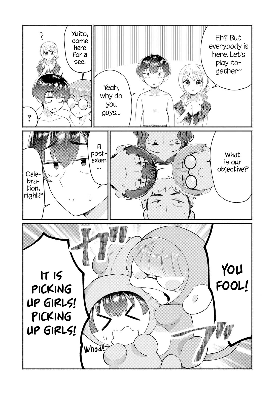 Apparently, My Childhood Friend’s Older Sister, Who is Called a Gal Nowadays, is a Yandere Who Pathologically Loves Me Chapter 16 page 18 - Chapter 16: Wanna touch my boobs as an apology?